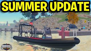 New ERLC Summer Update! New Map, Boats, K9 + MORE!