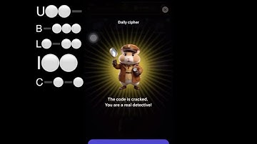 Hamster Kombat daily cipher code 11 August daily cipher code today