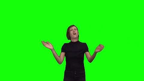 Clapping -give him a big applause expression green screen
