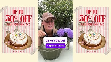 🔥 Cook Up Savings! Up to 50% Off Crumble Cookware + Spend & Save This BFCM