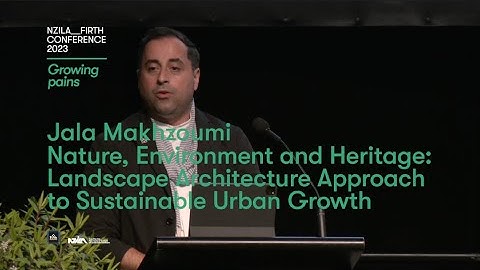 2023 NZILA Firth Conference; Dr Jala Makhzoumi