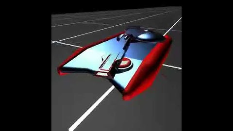 Tron tank 3DMax animation