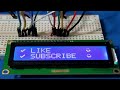 How To Connect An LCD Display To Arduino (Elegoo Mega 2560 Project Lesson 22 From Start To Finish)