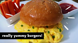 How To Make Egg and Cheese Burger || Egg & Cheese Burger Recipe In Hindi || Egg And Cheese Burger