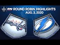 NHL Highlights | Capitals vs. Lightning – Aug. 03, 2020