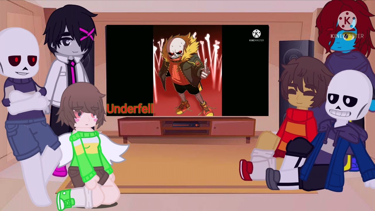 SpinSwap Reacts to Sans AU Themes