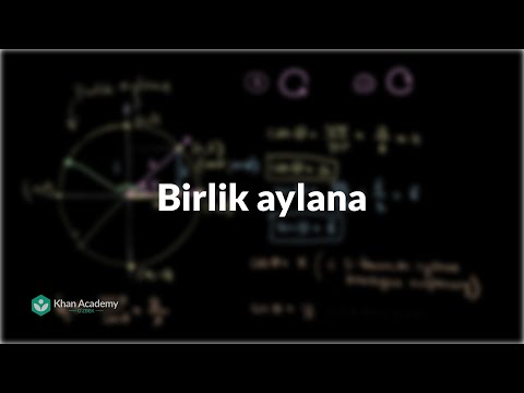 Video: Doira aylanasi uchun qaysi birlik ishlatiladi?