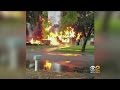 Dramatic Video Shows Massive Fireball Swallow Homes After Riverside Plane Crash Dramatic Video Shows Massive Fireball Swallow Homes After Riverside Plane Crash