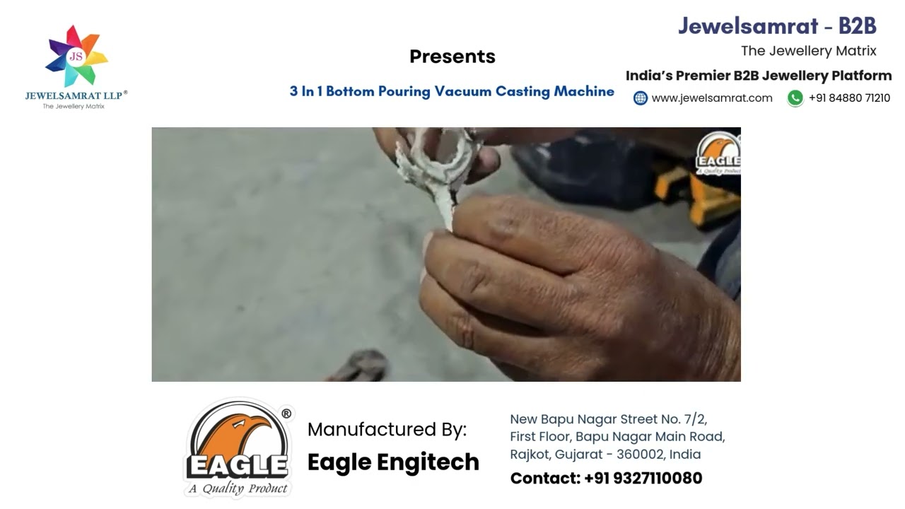 3 in 1 Casting Machine | Eagle Engitech | Jewellery Allied Machine Manufacturer | Jewelsamrat B2B