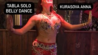 Kurasova Anna tabla belly dance   الرقص الشرقي Танец живота барабаны