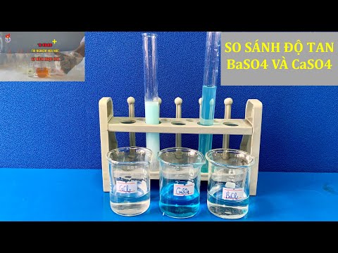 Video SO SÁNH ĐỘ TAN GIỮA CALCIUM SULFATE VÀ BARIUM SUNFATE #hoacobichngoc #thinghiemhoahoc #CaSO4 #BaSO4 - youtube