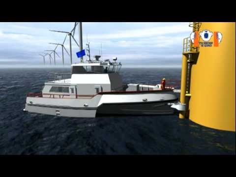 Crew Transfer Vessel - Mobimar 18 Wind - YouTube