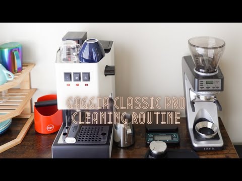 GAGGIA CLASSIC PRO CLEANING ROUTINE