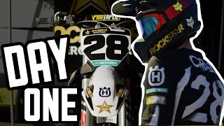 DAY ONE ON MY ROCKSTAR ENERGY HUSQVARNA FACTORY RACING 450 | Christian Craig’s New Chapter