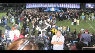 Time Lapse from the Press Riser - Election Night 2008