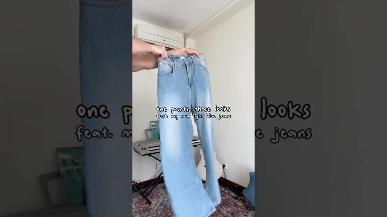 one pants, three looks! nih cara mix and match jeans biar nggak boring🙂‍↔️ 