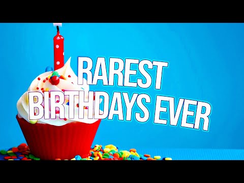 Video: Vilka födelsedagar är vanligast med infografik?