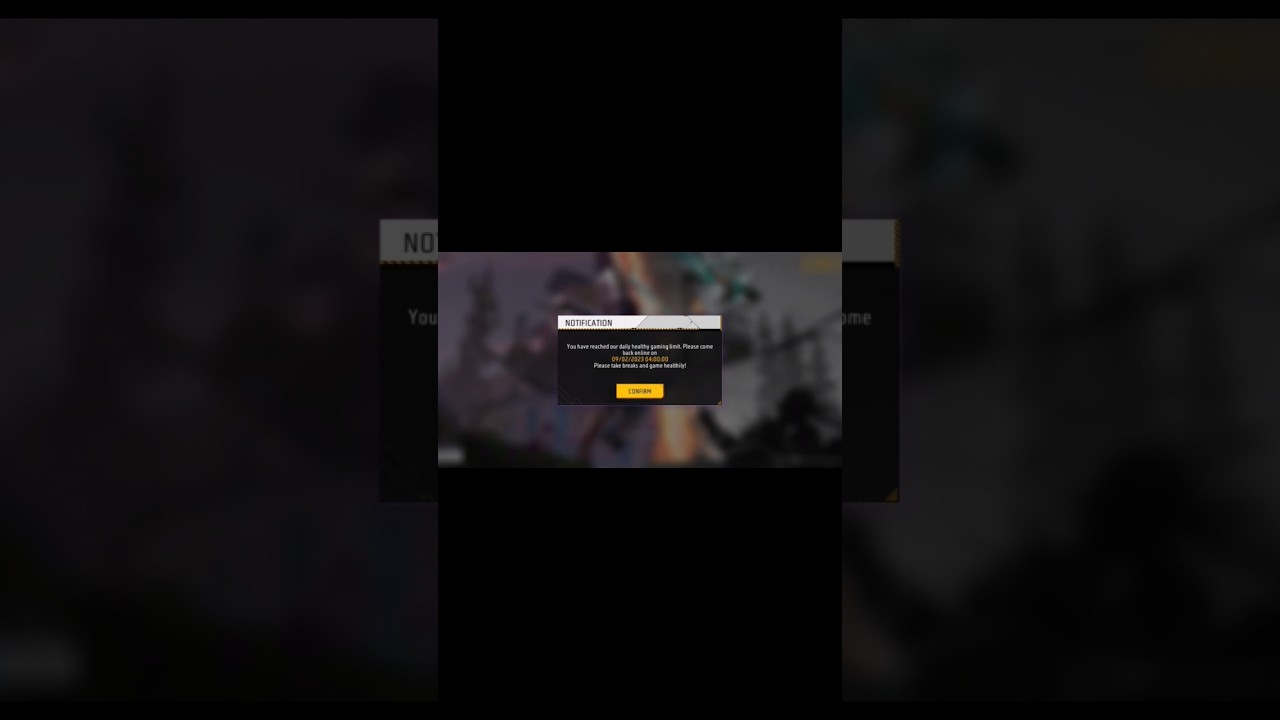 You Have Reached Our Daily Limit   Problem ! Free Fire Time Limit Problem ! Free Fire Not Opening🔥😱😱