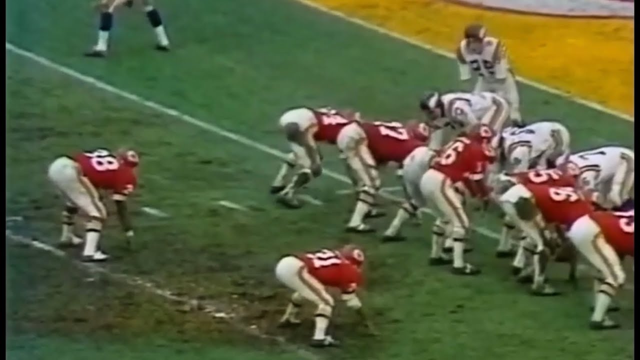 65 Toss Power Trap *IN COLOR* Super Bowl 4 Chiefs vs Vikings (4K)