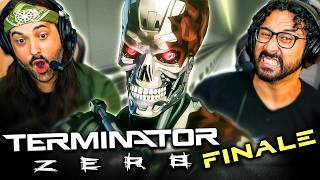 TERMINATOR ZERO Episode 7 & 8 REACTION!! FINALE' Breakdown & Review | Netflix | Ending Explained