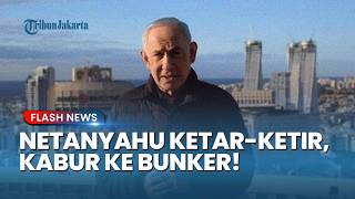 ISRAEL KETAR KETIR! Rudal Iran Hantam Sinagoge dan Paksa Netanyahu Sembunyi di Bunker Bawah Tanah