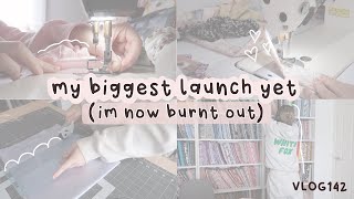 making heaps of orders for the april bow launch (im burnt out now) VLOG142
