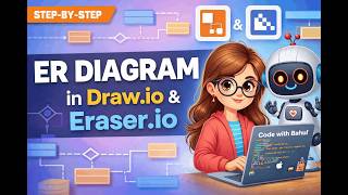 ER Diagram In Draw.io and Eraser.io | Code with bahuli |