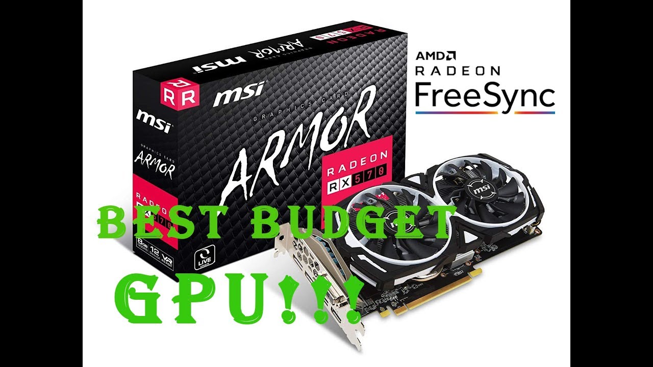 MSI RX 570 ARMOR 8G OC - купить видеокарту: цены, отзывы