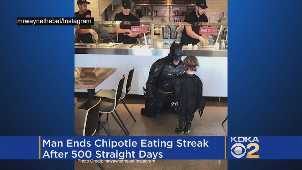 Man Ends Eating At Chipotle Streak After 500 Days