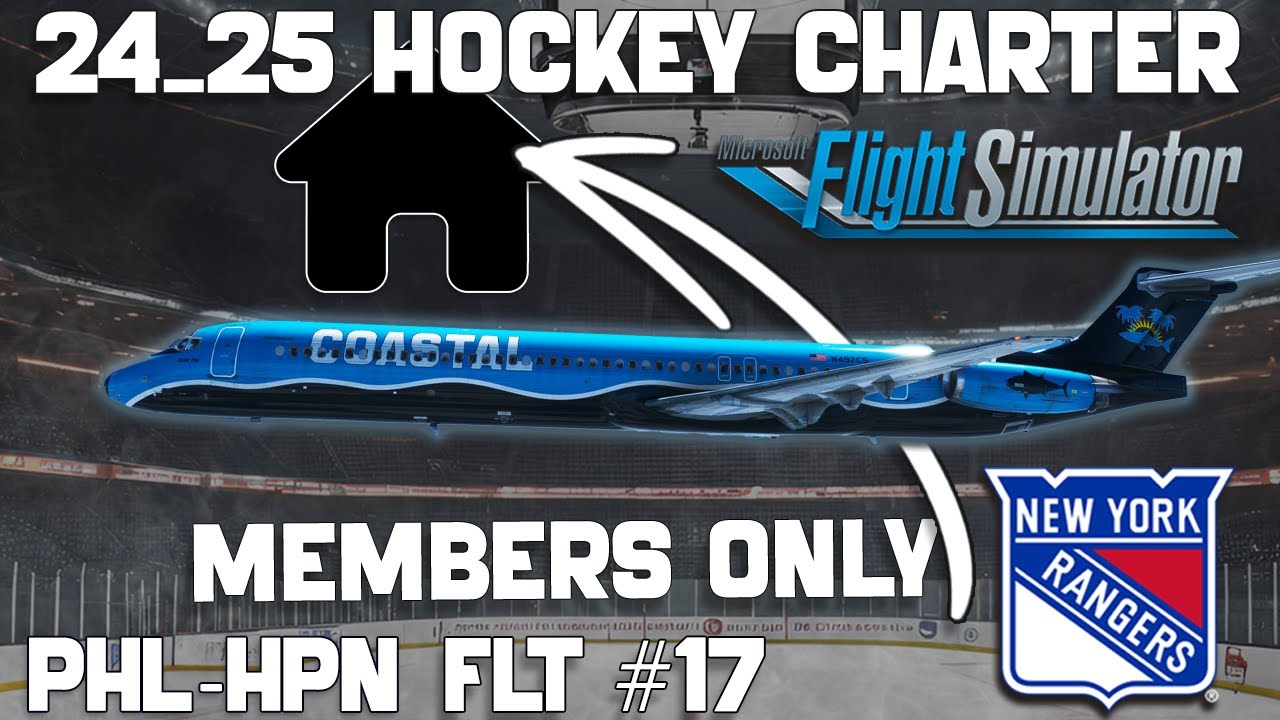 Flight #17 | 24-25 Hockey Charter | PHL-HPN