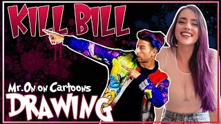 Drawing Kill Bill - Danti Ft. Giulia Penna L.dangelo Fan Art