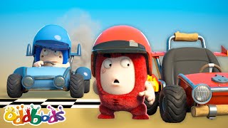 Sedia, Mula, Jalan! Perlumbaan Kereta Oddbods Paling Laju! 🏎️ | Kartun Lucu Anak Anak screenshot 1