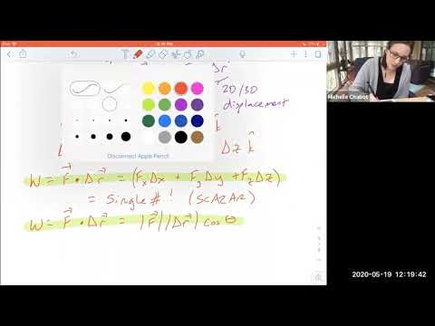 5.4: Calculating Work by 2D and 3D Forces