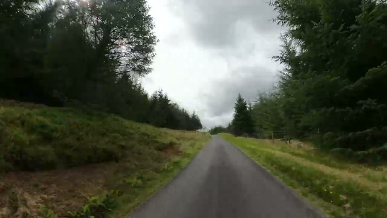 The Devils Staircase Wales . 4k Video Summer 2025.