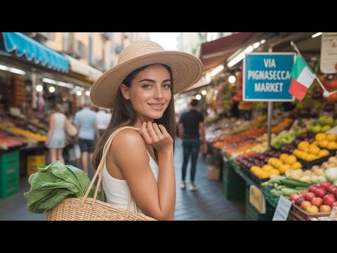 Video thumbnail: Naples Street Food Tour 4K | Via Pignasecca Market – Authentic Italian Food & Local Life