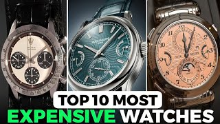 Top 10 Most Expensive Watches in the World 2025 Edition