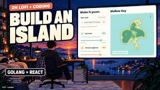 Quiet Atlas 🌊 2 Hours of Ocean Chillstep & Cozy Go + React Coding screenshot 3