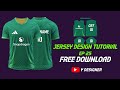 how to make a jersey design tutorial in illustrator