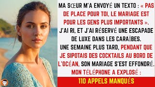 Pas De Place Pour Toi À Mon Mariage Une Semaine Plus Tard, Tout Sest Effondré