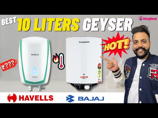 Best 10 Liter Geyser In India 2022 Best Geyser In 2022 Bajaj, Crompton -  YouTube