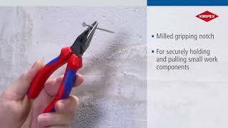 Watch the product video for Knipex Needle-Nose Combination Pliers