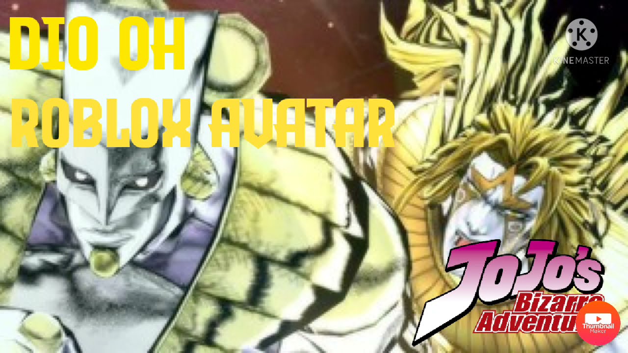 Dio Oh Avatar Roblox YouTube