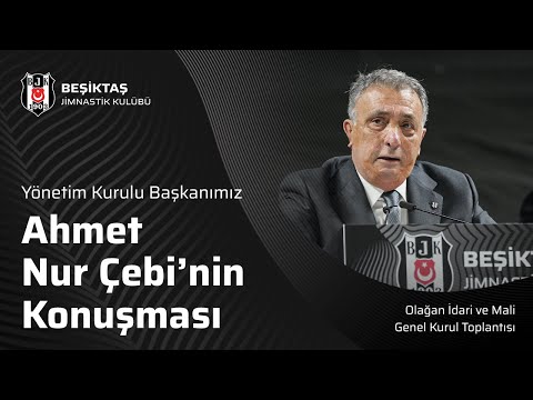 Başkanımız Ahmet Nur Çebi | 2023 Yılı Olağan İdari ve Mali Genel Kurul