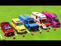 POLICE CARS, FIRE DEPARTMENT, AMBULANCE VEHICLES TRANSPORTING WITH MAN TRUCKS ! Farming Simulator 25