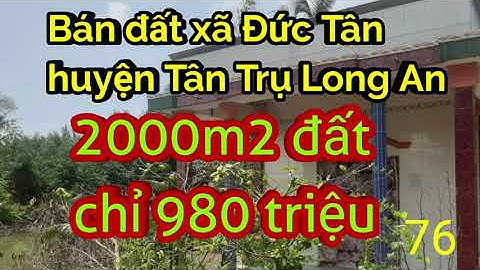 Bán nhà cấp 4 xã Đức Tân Huyện Tân Trụ Long An