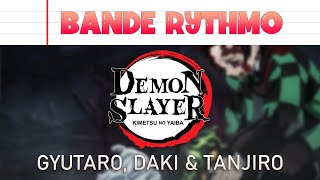 BANDE RYTHMO - DEMON SLAYER : Daki, Gyutaro & Tanjiro