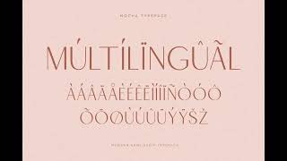 Mocha Modern Font - Download at YouWorkForThem screenshot 5