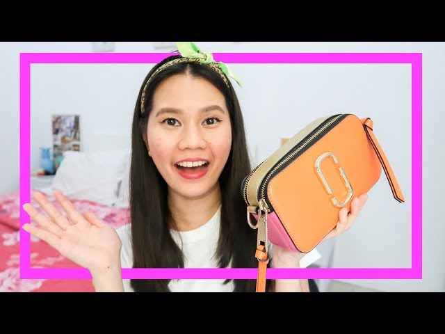 SNAPSHOT MARC JACOBS BAG REVIEW & WHAT'S IN MY DESIGNER BAG 