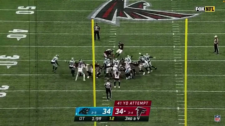 Koo with the game winning field goal over the panthers🤩