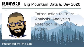 Introduction to Churn Analysis: Analyzing Retention in Excel, R, & Python